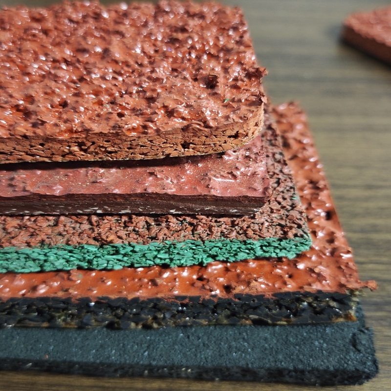 博盛epdm颗粒塑胶跑道耐腐抗紫外线