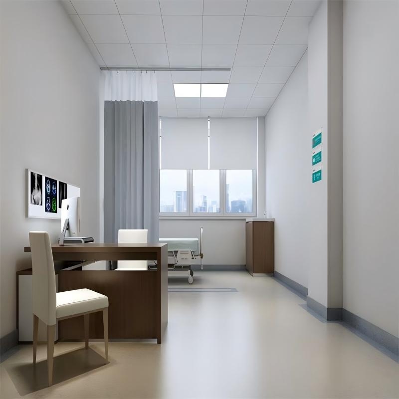 同质透心塑胶地板医院地板博盛塑胶地板