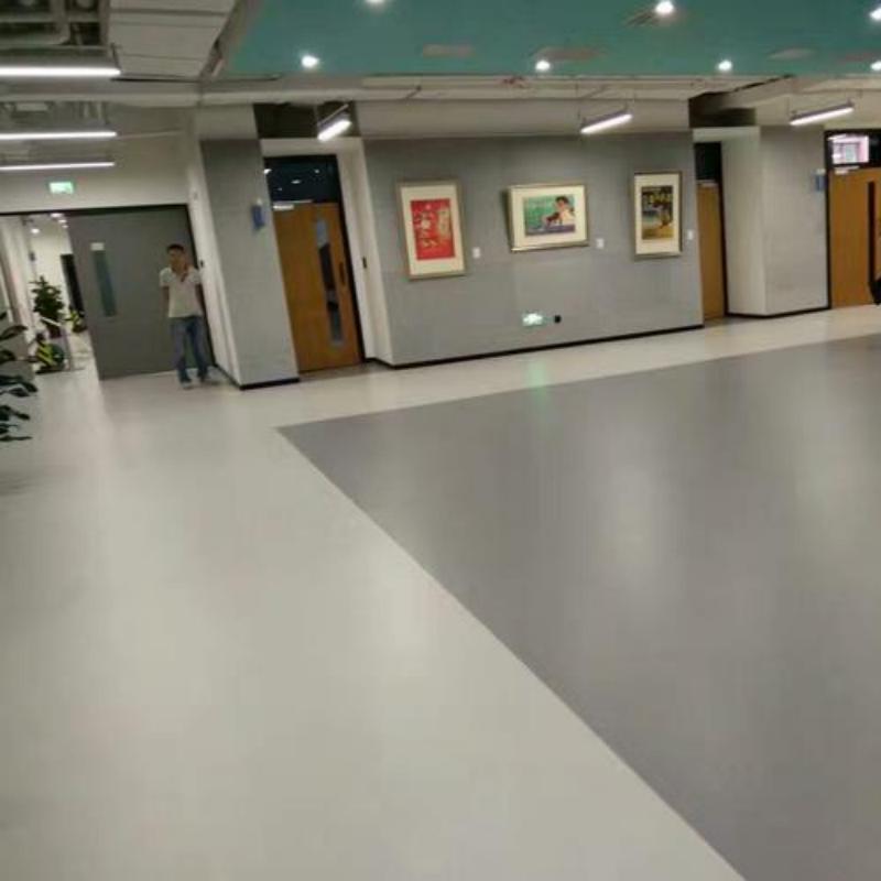 博盛塑胶地板案例欣赏 |青岛民商贸城培训中心