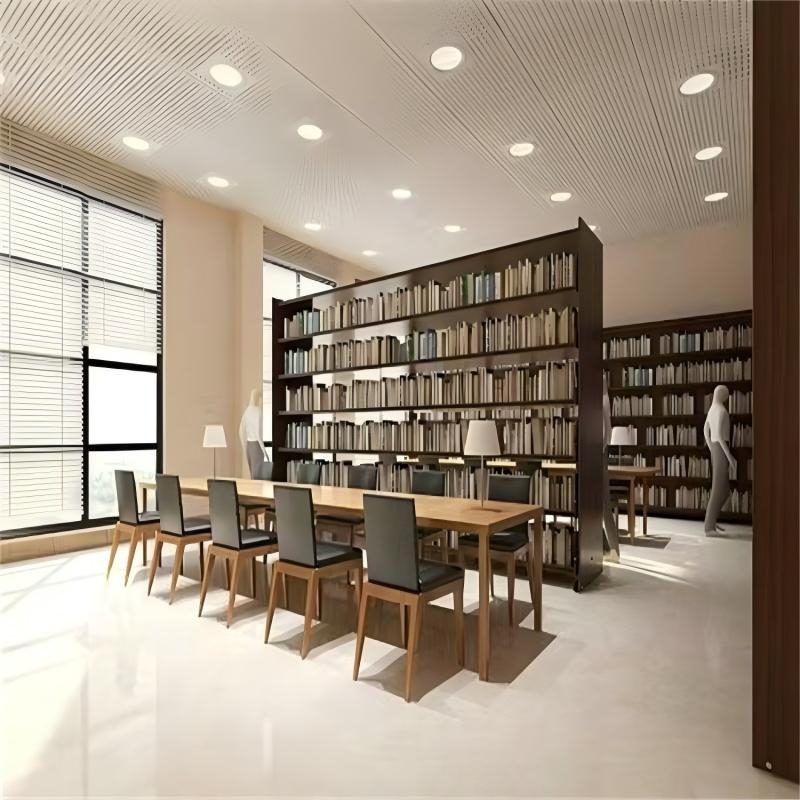 塑胶地板图书馆地板博盛塑胶地板