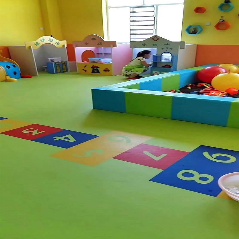 博盛塑胶地板案例欣赏 |九连山路幼儿园