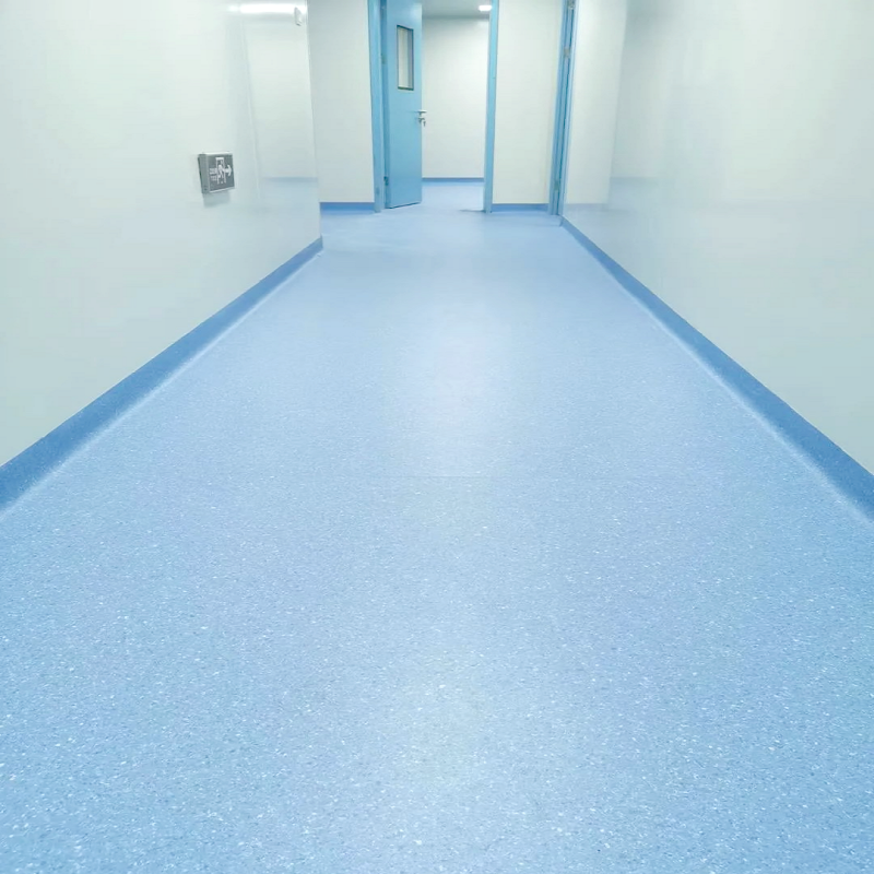 博盛塑胶地板案例欣赏 |城阳人民医院感染楼